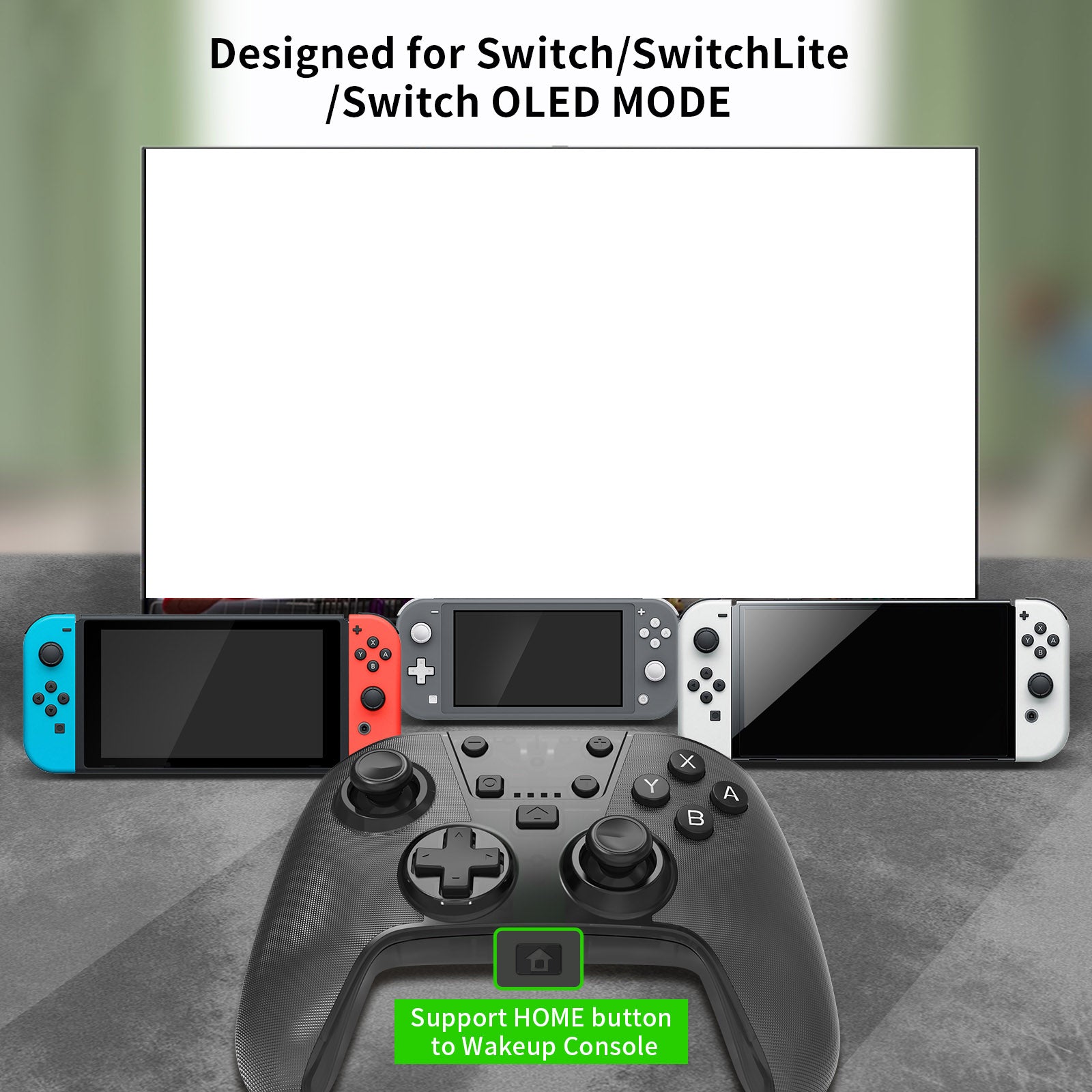 JYS NS-227 Wireless Game Controller for Nintendo Switch/Lite/OLED/PC/Steam Deck Console Gamepad Programmable Joystick with Motion Control Function JYS NS-227 Wireless Game Controller for Nintendo Switch/Lite/OLED/PC/Steam Deck Console Gamepad Programmable Joystick with Motion Control Function